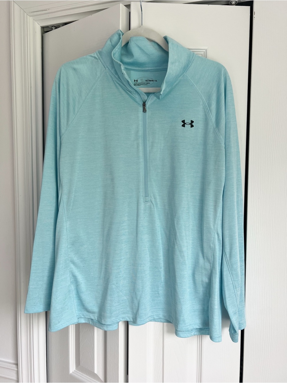Under Armour Sky Blue Quarter-Zip Pullover